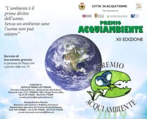 Premio Acqui Ambiente: ecco i vincitori. La premiazione domenica 23 a Villa Ottolenghi