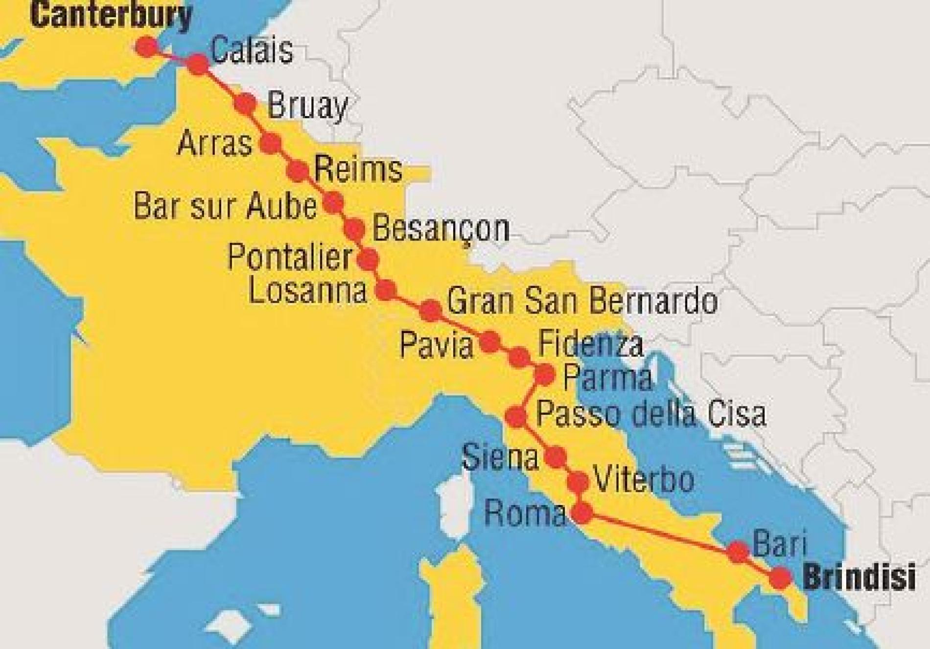 Via Francigena patrimonio Unesco? Piemonte, ok al Protocollo