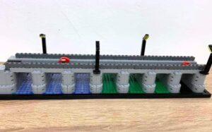 Il Ponte Carlo Alberto con i Lego, l’ultima creazione di Roberto Capra