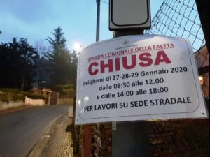 Strade Valloria e Faetta: 90mila euro per la messa in sicurezza