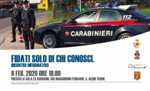 Contro le truffe…’Fidati solo di chi conosci’