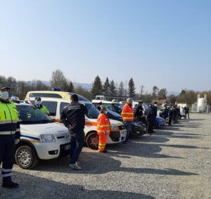 Presidio in onore dei sanitari: «Momento commovente»