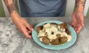Con le polpette di mele è sempre domenica