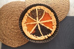 La crostata a otto spicchi, per i gusti di tutti