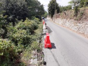 Strada Maggiora, approvato il piano per la messa in sicurezza