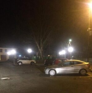 Bistagno: nuova illuminazione in piazza Marconi