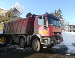 Il piano neve del sindaco Ivaldi: “Alcune zone rischiano l’isolamento”