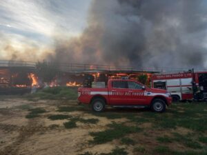 Azienda agricola in fiamme, morte trenta mucche
