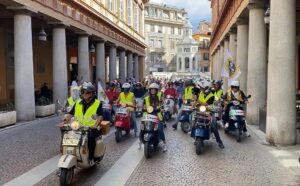Quasi 300 vespe da mezza Italia per il primo raduno acquese