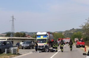 Incidente alla periferia di Acqui: coinvolto motociclista