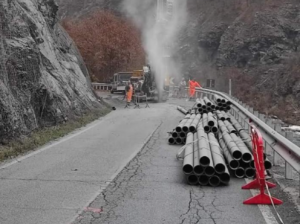 Buone notizie per la Sp334: avanza la prima fase dei lavori