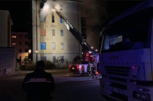 Incendio di via Trieste: verifiche per l’agibilità dello stabile