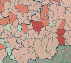 Acqui sotto i 200 contagi, sopra i 30 solo Cassine e Bistagno