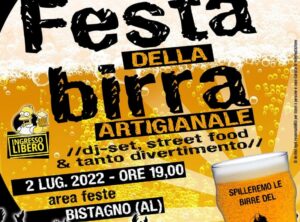 A Bistagno un sabato sera con la birra artigianale