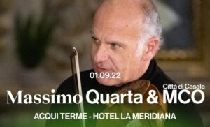 Torna Monferrato Classica, con il violino di Massimo Quarta