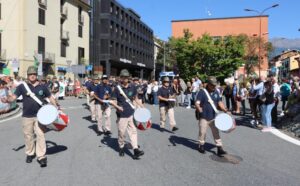 Gli alpini acquesi a Ivrea per il raduno del 1° Raggruppamento