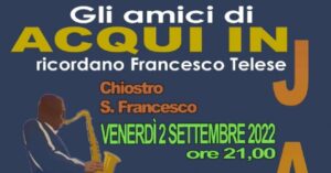 In San Francesco concerto jazz nel ricordo di Francesco Telese