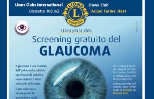 Screening gratuito del glaucoma con il Lions Club Acqui Host