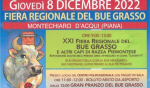 Giovedì la 21^ edizione della ‘Fiera regionale del bue grasso’