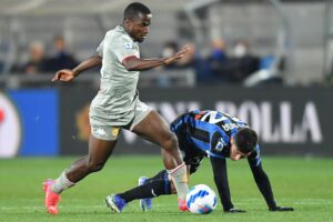 Kallon, dopo il primo gol in A il matrimonio