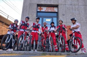 ‘Cri in bici’: prime esercitazioni dei volontari “a due ruote”