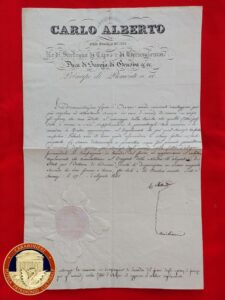 Tornano al Comune di Acqui Terme le Regie Patenti del 1841