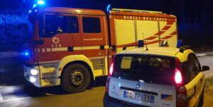 Ponzone: incendio boschivo in località Fogli