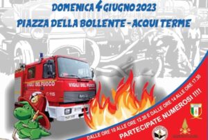 ‘Pompieropoli’: in piazza della Bollente “piccoli pompieri crescono”