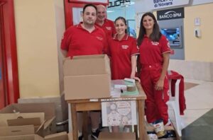 Cri di Acqui: dalla raccolta alimentare oltre 240 kg di prodotti