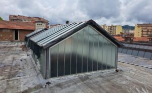 Infiltrazioni alla Biblioteca: lavori su copertura e lucernari