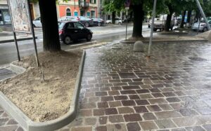 Finiti i lavori in corso Cavour. Quasi pronta anche piazza Levi