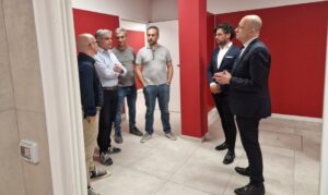 Spogliatoi nuovi a Mombarone: concluso primo lotto di interventi