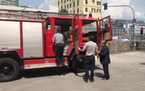 Protezione Civile Acqui: un camion dei pompieri per il Madagascar