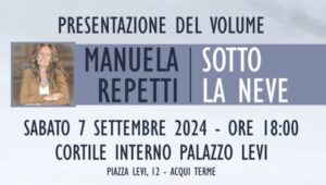 A Palazzo Levi il secondo libro di Manuela Repetti