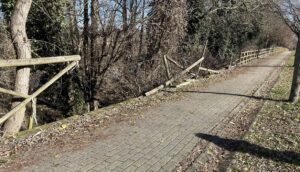 L’appello: «Ciclabile in pessimo stato: il Comune intervenga»