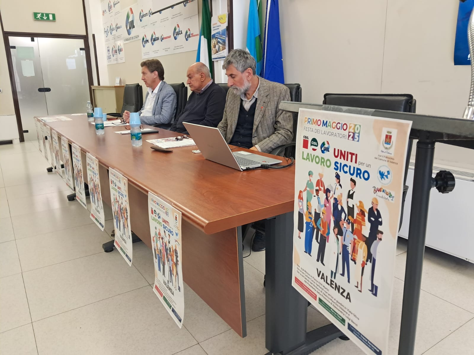 Primo Maggio, i sindacati a Valenza