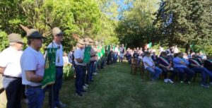 Gli Alpini acquesi in pellegrinaggio alla Madonna della Carpeneta