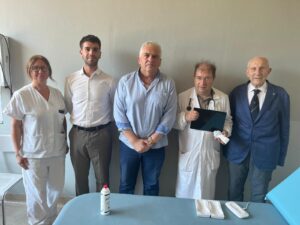 Ecografo palmare al Borsalino grazie a Stand By Me e Panathlon