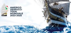 Acqui si veste di tricolore per il tour mondiale della Vespucci
