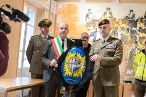 La Divisione Acqui dona la bandiera alla città di Acqui Terme