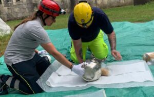 Al Museo mattinata di esercitazioni per il recupero dei beni culturali