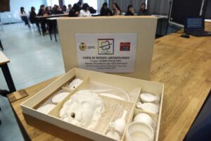 Copie di reperti in 3d per i visitatori non vedenti del Civico Museo