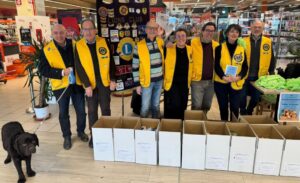 Raccolta alimentare dei Lions: donati oltre 650 kg di prodotti