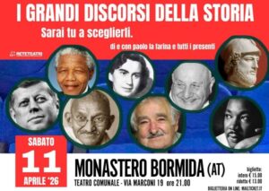 Teatro nelle Valli: a Monastero La Farina e i suoi ‘grandi discorsi’