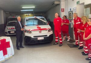 Acqui Terme: Croce Rossa, inaugurato un nuovo mezzo per i servizi di soccorso