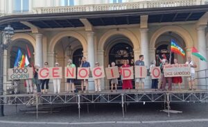 Sit-in pro Palestina: “Avanti finché il genocidio non si fermerà”