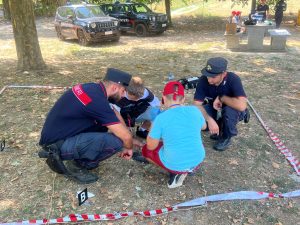 Acqui Terme, ragazzini al campo scuola con i Carabinieri Forestali